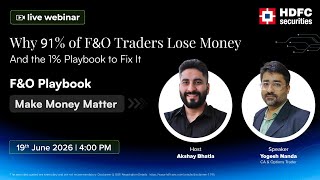 Why 91% of F&amp;O Traders Lose Money (And the 1% Playbook to Fix It)
