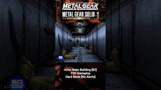 Area: Nuke Building [B2] - MGS1: Master Collection [Hard Mode] - PS5 Gameplay - #retrogaming