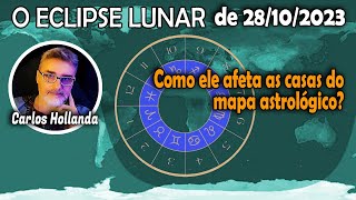 The Lunar Eclipse and its effects on the houses of the astrological chart.