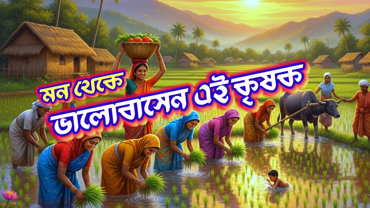 মন থেকে ভালোবাসেন এই কৃষক 