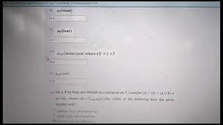 NPTEL | Introduction To Fuzzy Set Theory, Arithmetic And Logic Quiz: Week2 Assignment 2 Answers 2023