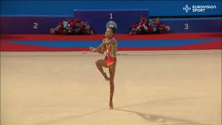 Cassidy Jia Xin TAN (MAS) -23.300-Clubs (Maças/Mazas ) Qualifications- 3rd FIG RG Junior World Champ