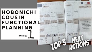 Hobonichi Cousin FUNCTIONAL Plan with Me 1