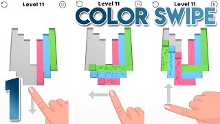 Color Swipe Levels 1 to 100 - Gameplay Walkthrough Part 1 screenshot 4