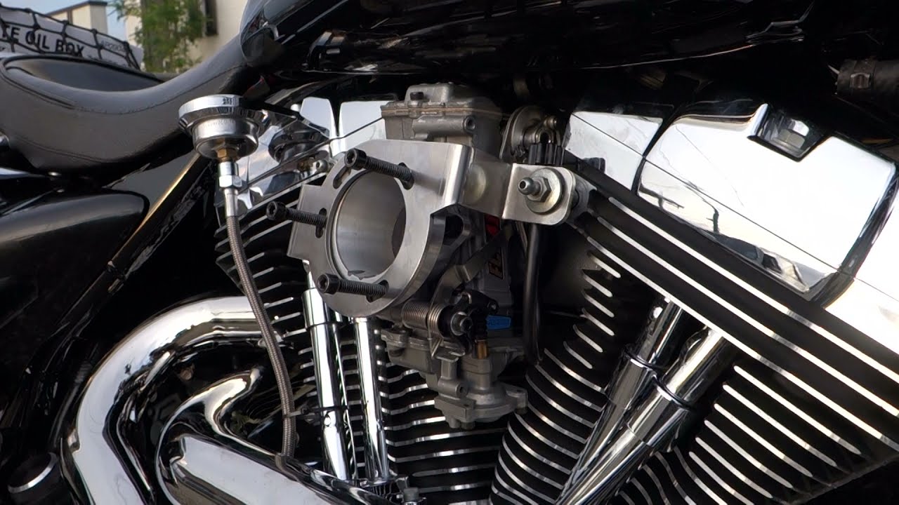 ハーレー TwinCam 88 Sudco KEIHIN FCR 41 - YouTube