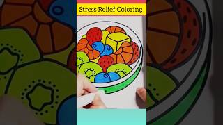 Relax and Color Stress Relief Coloring Page For All Ages