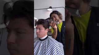How to give your face a more structured look #barber #barbershop #menshair #menshairstyle #haircut