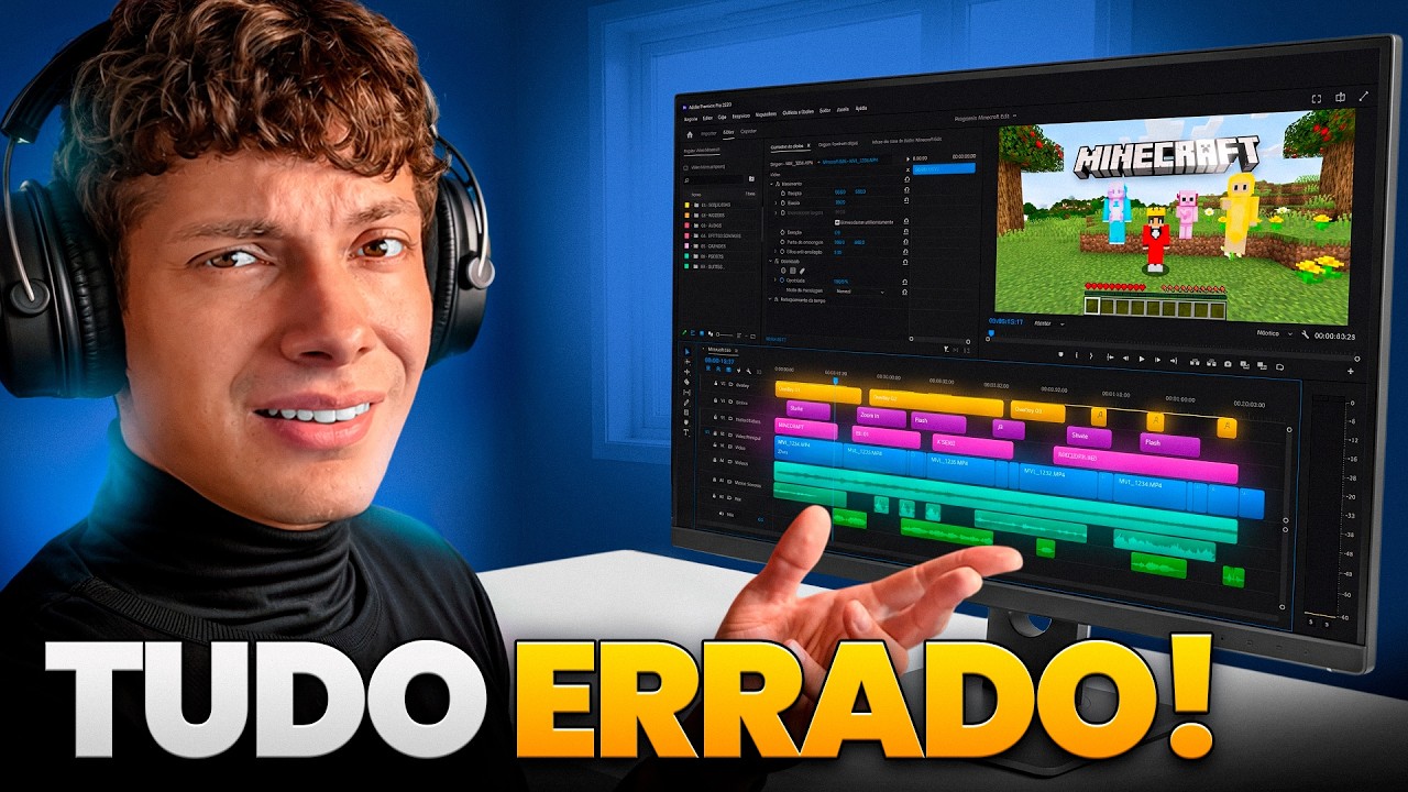 Analisando as edições de vídeo que vocês mandaram