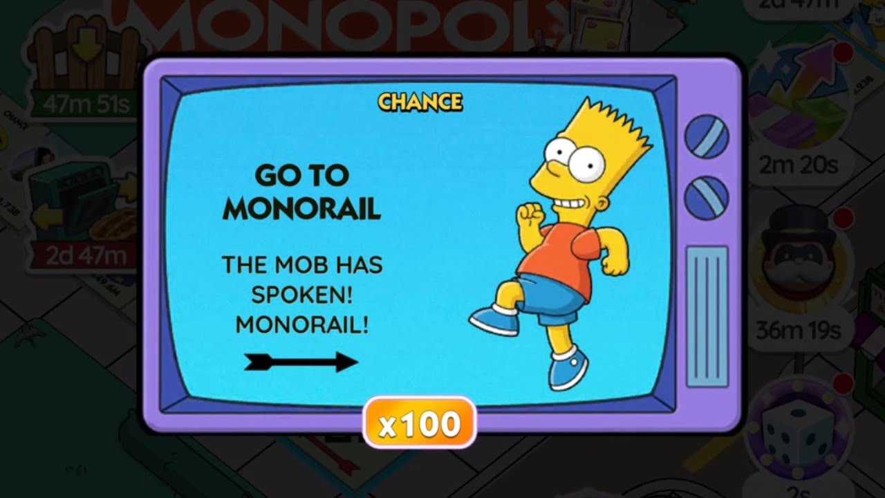 Monopoly GO Simpsons Season 🚂💰 | 9 Railroad Hits in Under 6 Minutes