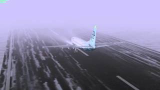 Prepar3D V3.1 - FSFXPackages - Lights Fog Test - PMDG 737