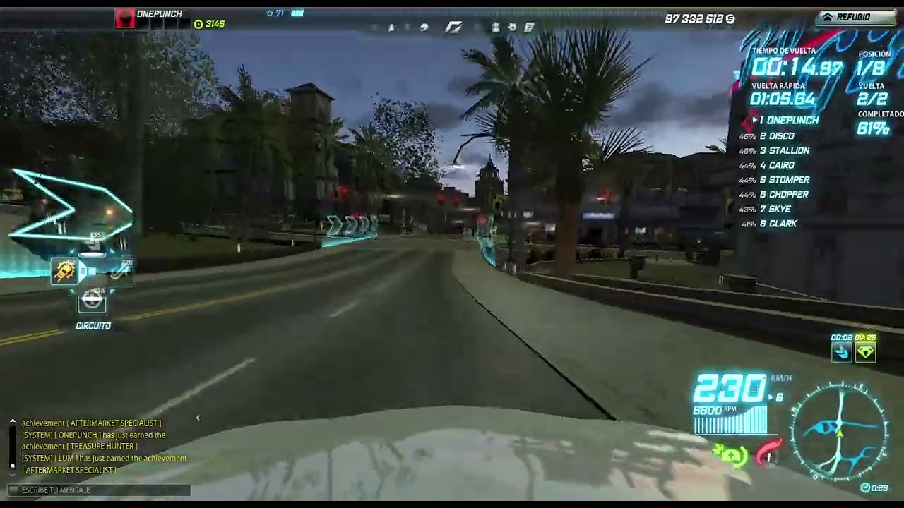 NFSW Overdrive Skyline Avenue [E] VOLKSWAGEN GOLF GTI