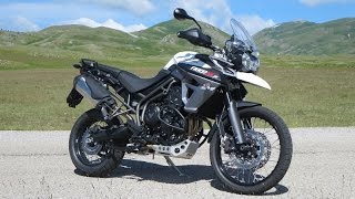 Triumph Tiger 800 XCx - Start up and Sound