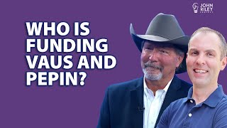 Where does Poway Mayor Steve Vaus and city council candidate Brian Pepin get their funding?