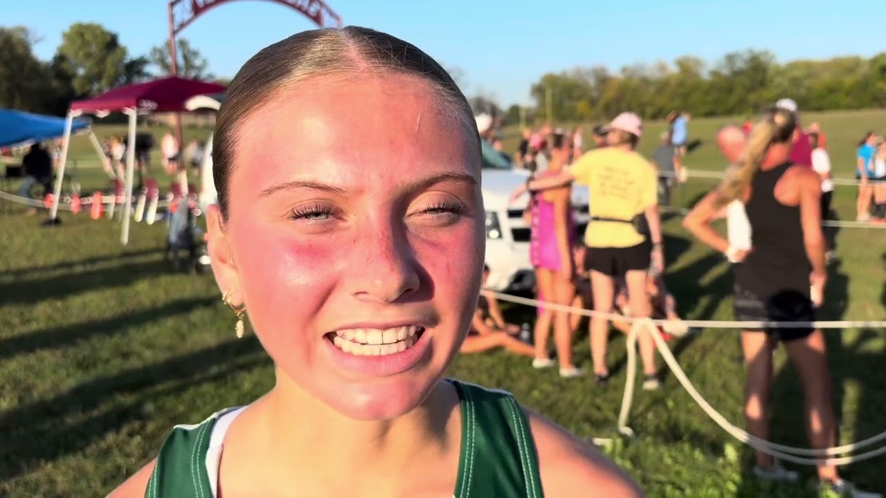 Lili Denton of St. Albert, Hawkeye Ten Conference Champion 