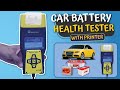Digital Battery Health Tester With Printer | Car Battery Load Tester | QUICKLYNKS | ZerOneTech