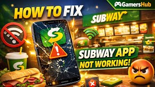 How to Fix Subway App Not Working, Keeps Crashing or Not Loading Issue screenshot 2