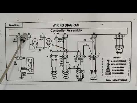 !Como leer o interpretar un diagrama eléctrico de lavadora¡ - YouTube