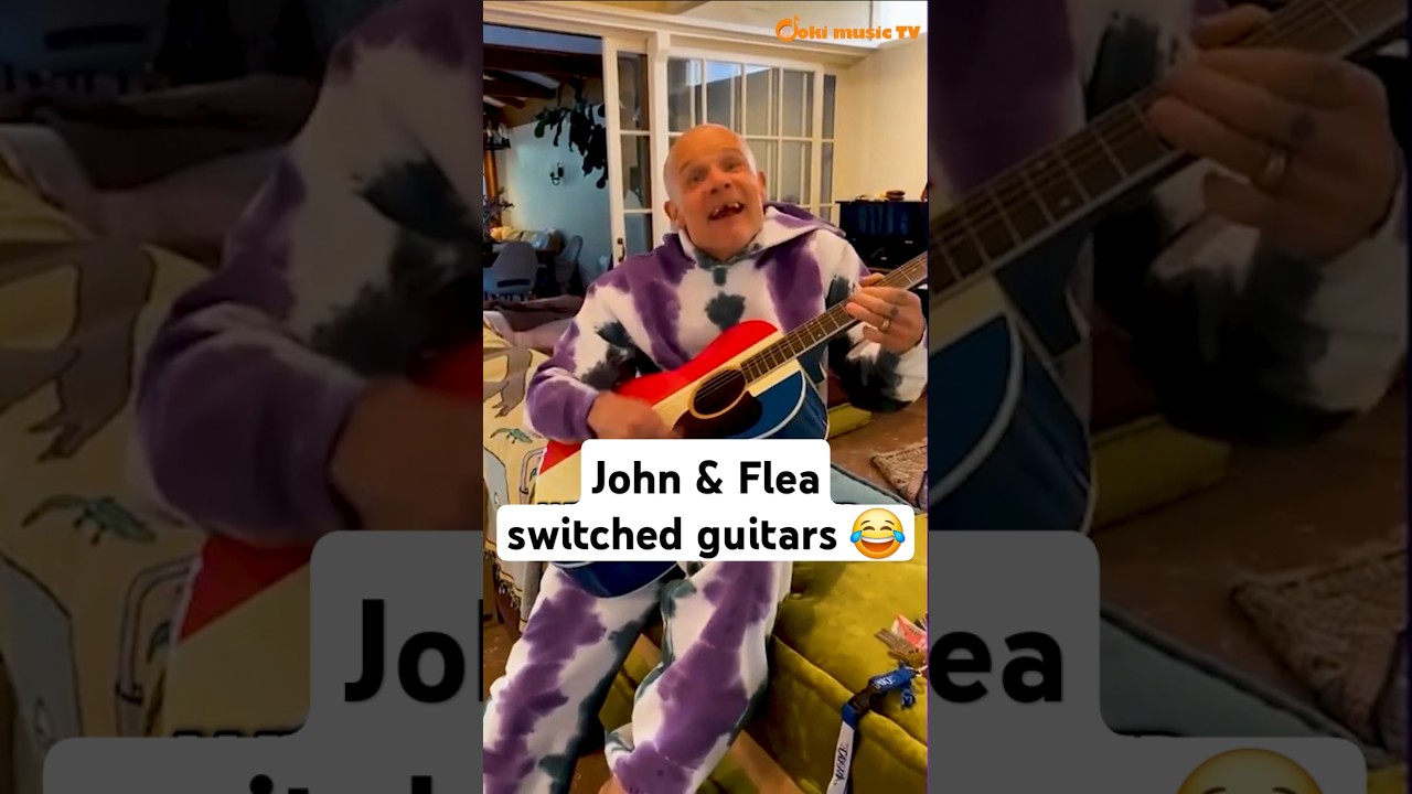 YouTubeでRHCP switched instruments and THIS happened 😂 #redhotchilipeppers #johnfrusciante #flea #funnyを視聴 YouTubeでRHCP switched instruments and THIS happened 😂 #redhotchilipeppers #johnfrusciante #flea #funnyを視聴