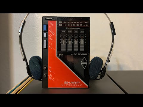 Sharp JC-786 walkman repair (part 2) - YouTube