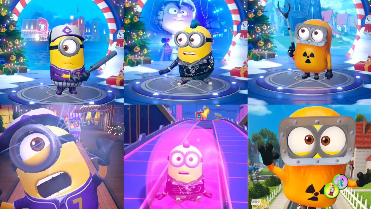 Shortstop Stuart vs Punk vs Hazmat | New Minion rush |