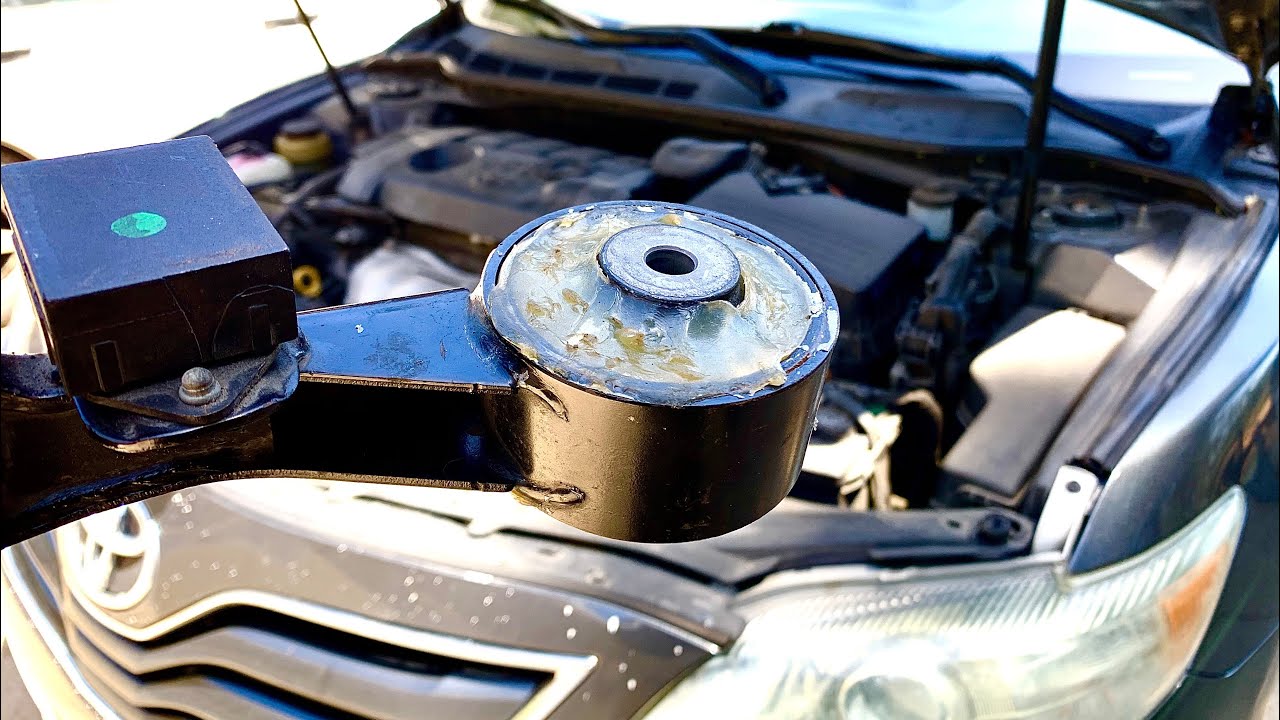 Funciona silicon RTV para reparar soporte de motor? 