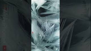 Freezing water sounds like a special effect #shorts