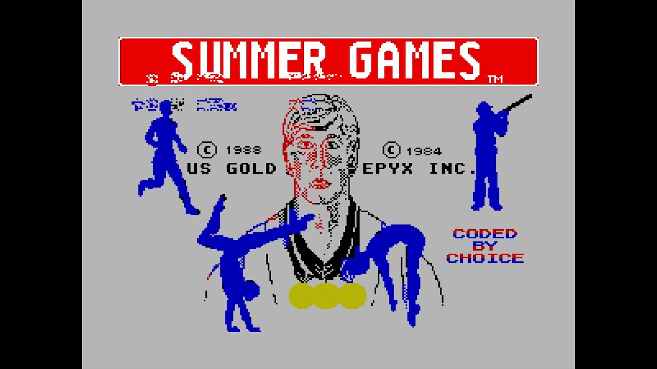 Summer Games (ZX Spectrum) – Écran-titre (PAL) – 1080p - YouTube