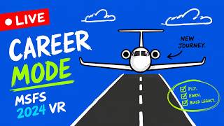 🎷 Yacht Rock ▸ ✈️ MSFS 2024 VR ▸ 💸 Pilot Grind | MSFS 2024 Career Mode