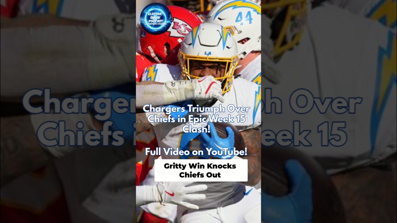 Chiefs eliminated after Chargers delivered the knockout punch 