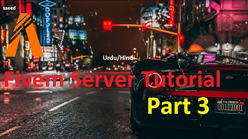 How To Make Fivem Base Server | fivem server tutorial Part 3| make fivem server urdu hindi
