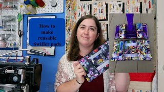 How to make reusable Swiffer mop pads and how to tell the difference in hook and loop velcro