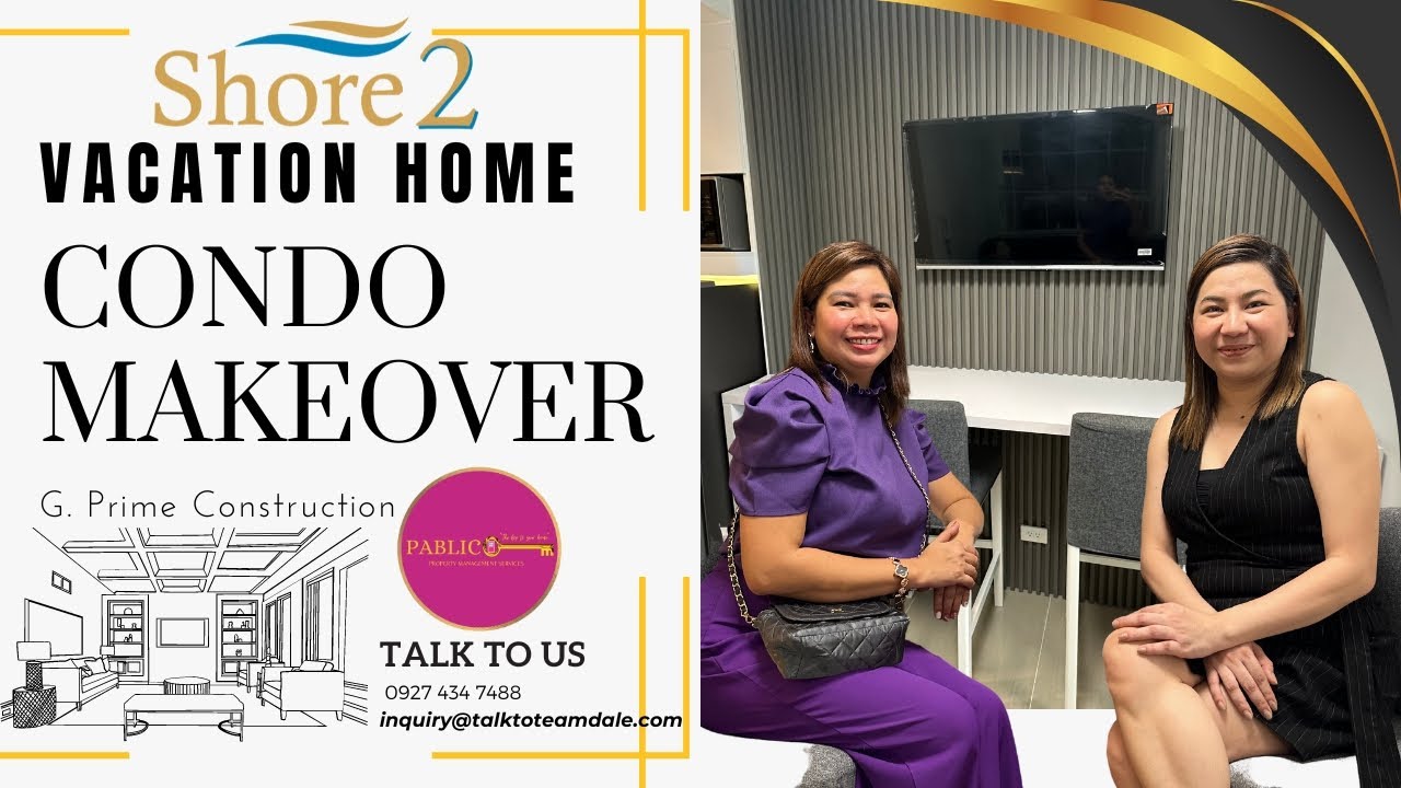 Shore 2 Residences Condo MakeOver: Vacation Home Contemporary Art Minimalist Interior Design