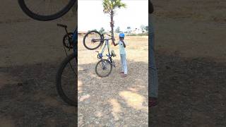 tyre cycle stunt✅😱😲#shorts #cycle #stunt #ytshorts #shortsfeed #trendingshorts #viral