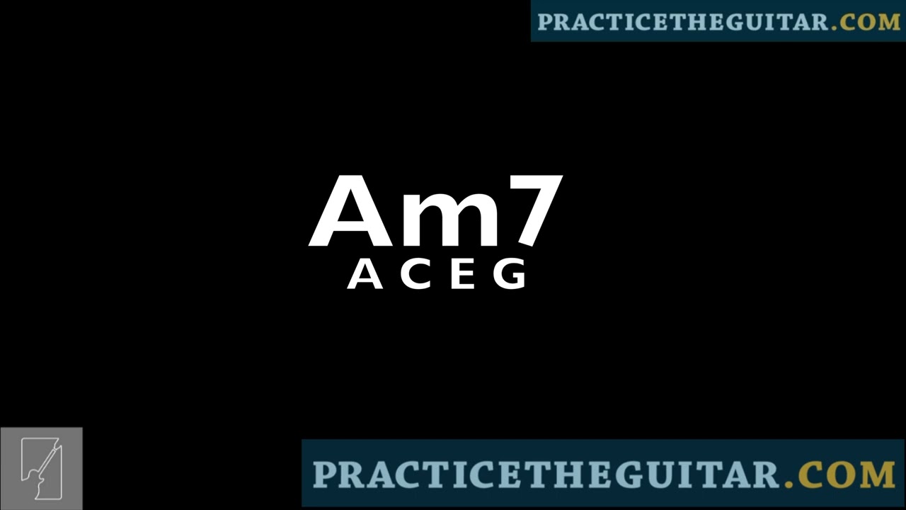 Practice Target Chord Tones On Am Dm E7 Backing Track- Outline Chords