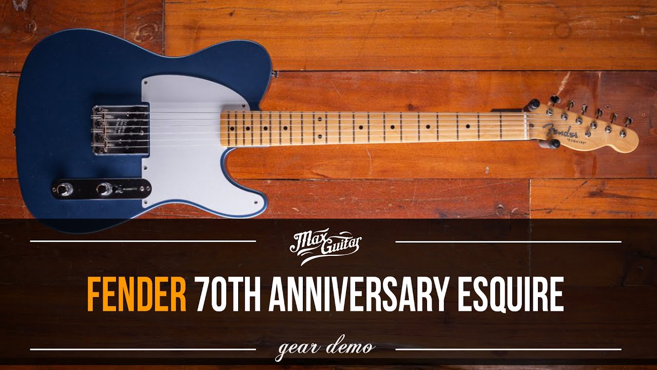 It's HERE! The Fender 70th Anniversary American Original Esquire!