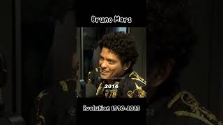 Evolution Bruno Mars 1990-2023 shorts famousstars brunomars foryoupage