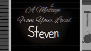 A Message From Your Local Animator