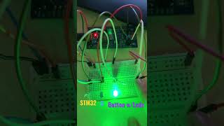#stm32 #button #led #cprogramming #cprogramminglanguage #embeddedsystems #embeddedprojects #ledlight