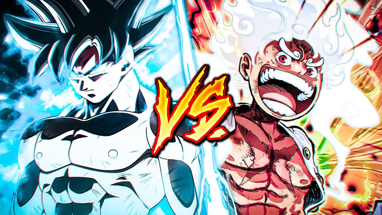 LUFFY GEAR 5 vs. GOKU ULTRA INSTINTO RAP 🔥| ONE PIECE X DRAGON BALL ...