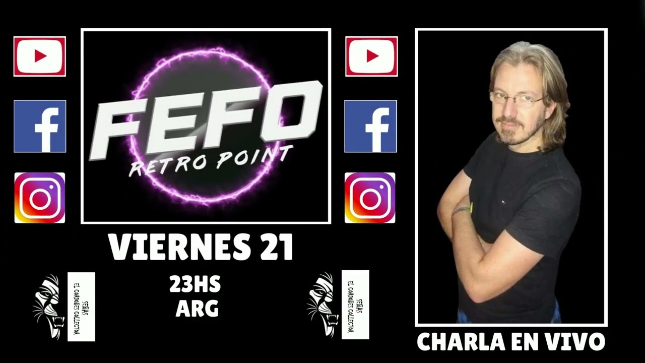 PROGRAMA # 184 FEFO 🇦🇷 "FEFO RETRO POINT" CHARLA EN VIVO POR IGTV.