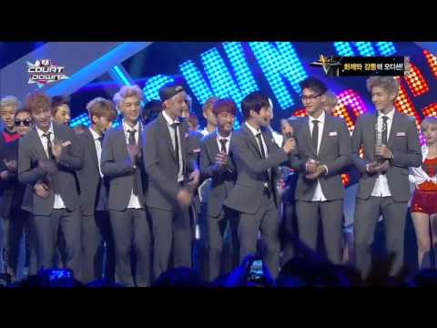 [720p HD] 130822 EXO 으르렁 1위 #Growl4thWin @ M!Countdown