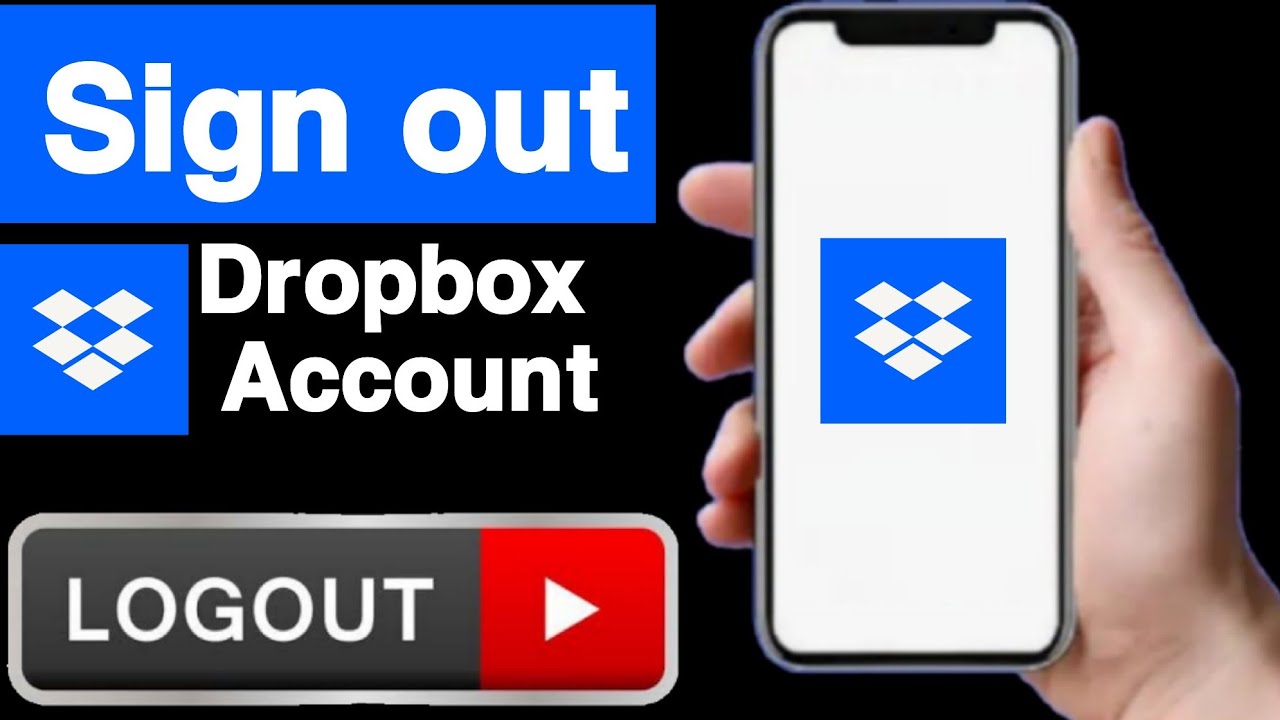 How to sign out dropbox account||Sign out dropbox account||Dropbox account logout||Unique tech 55