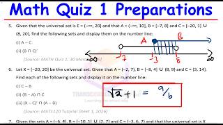 Math Quiz 1 Crash Revision 🔴 LIVE | Part 2 Premium | Don’t Miss These Questions!