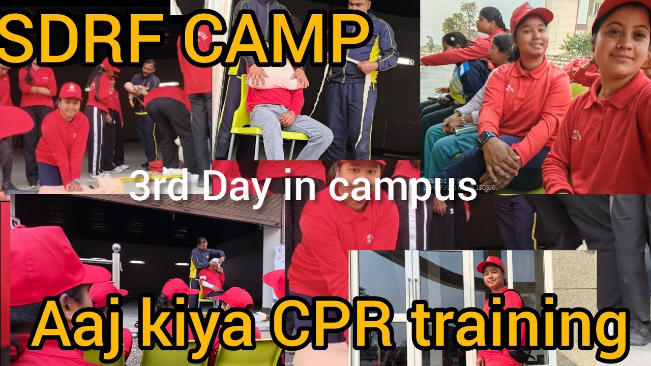 SDRF Campus 3rd Day.  #dehradun #jollygrant @RawatNeelamVlog @anjlirawat8464 