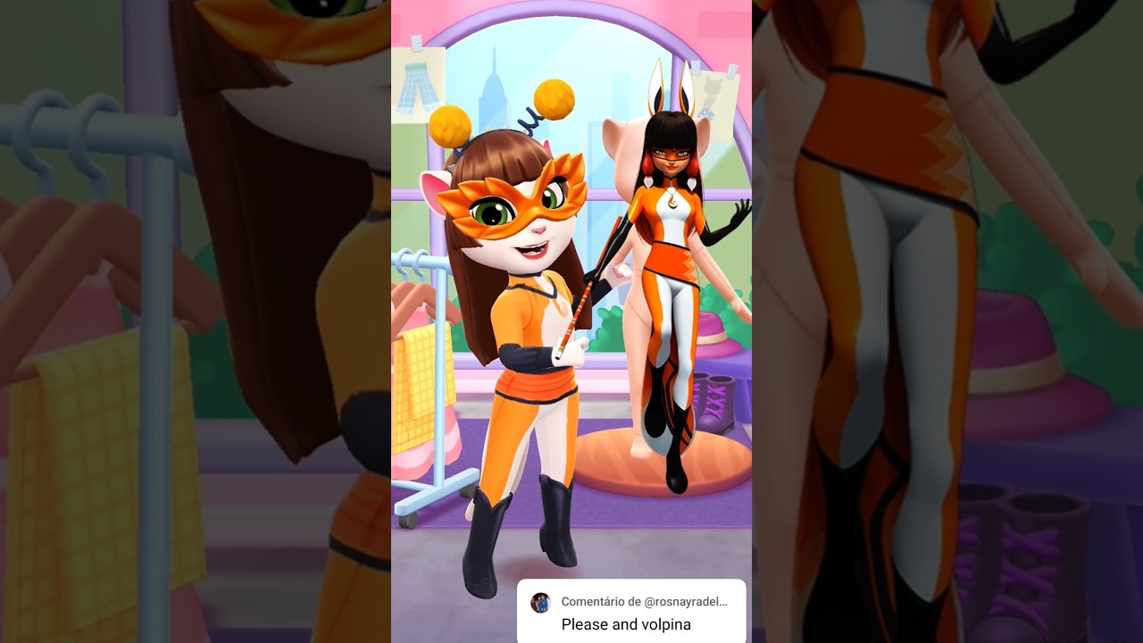 Volpina Miraculous Ladybug My Talking Angela 2 