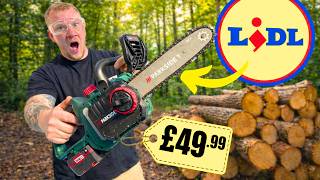 I Tested Lidl's Cheap Battery Chainsaw!