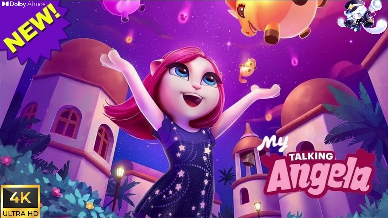My Talking Angela Gameplay Walkthrough #12: Dance #4