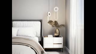 Modern Bedroom Interior Walkthrough | 3D Visualization by QeCAD