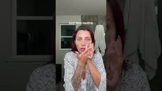 Night time skincare routine on accutane #accutane #skincare #acnetreatment 