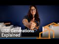 USB Generations Explained (USB 3.2 & USB4)